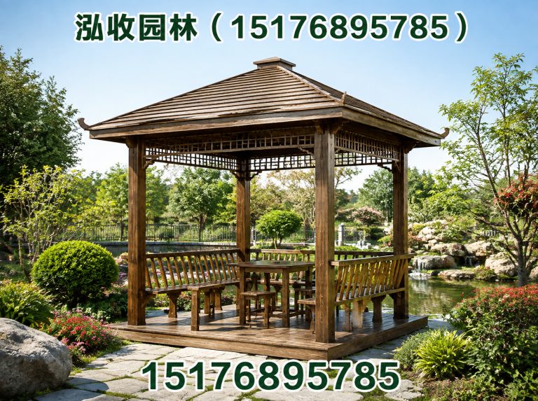 雅安防腐木展示图